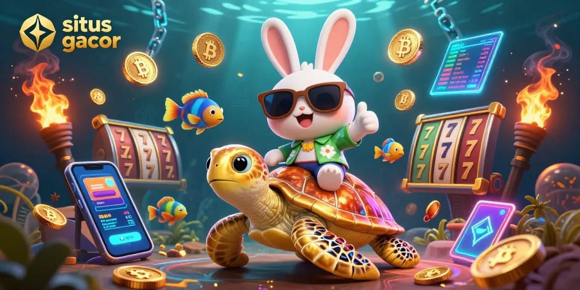 Engage with situs gacor through vibrant slot games featuring lucky characters and digital currency.