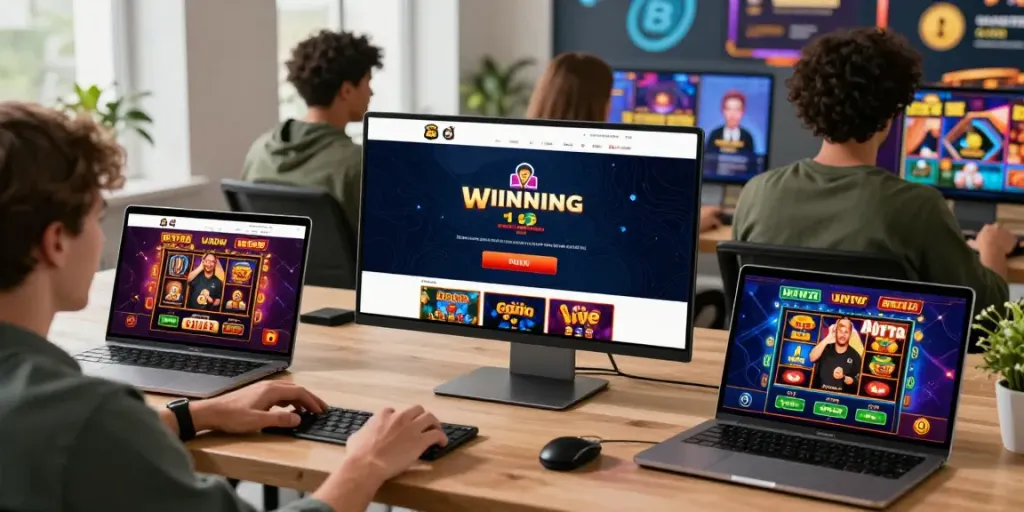 Exciting online gaming experience at https://net88.broker/ with diverse players enjoying betting games.
