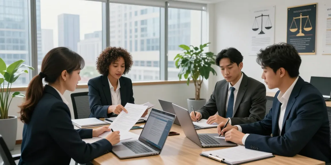 Helpful hints for legal professionals collaborating in a modern office setting.
