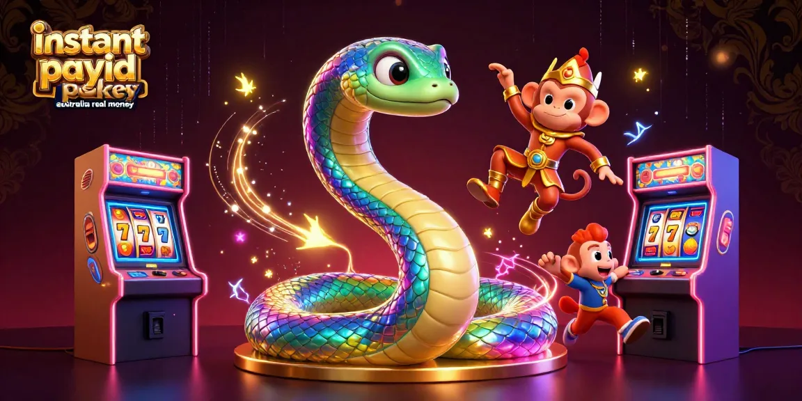 Engage with instant payid pokies australia real money in vibrant 3D casino gaming scene filled with dynamic elements.