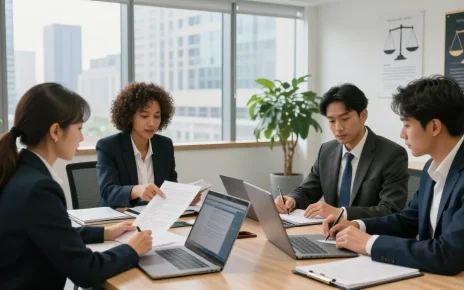 Helpful hints for legal professionals collaborating in a modern office setting.