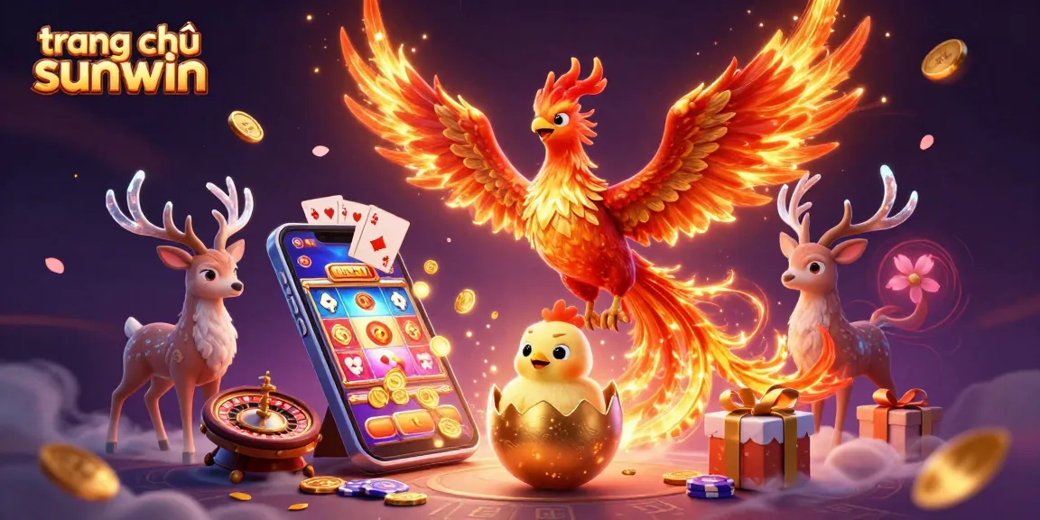 Experience winning excitement at trang chủ sunwin with vibrant 3D gambling visuals.